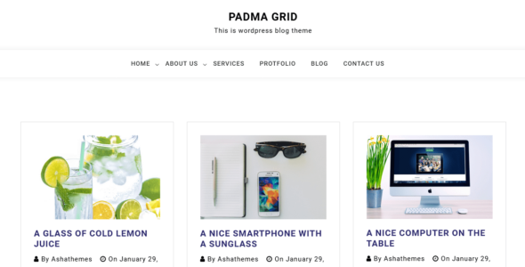 Padma Grid (WordPress)