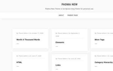 Padma New (screenshot desktop)