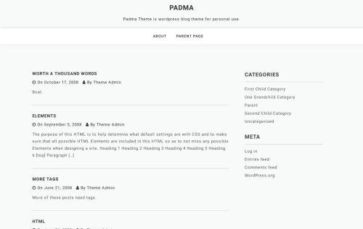 Padma (screenshot desktop)