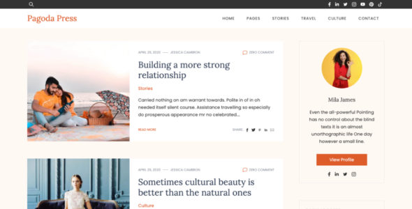 Pagoda Press (WordPress)