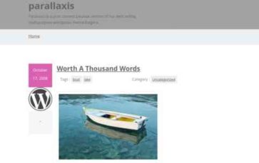 Parallaxis (screenshot desktop)