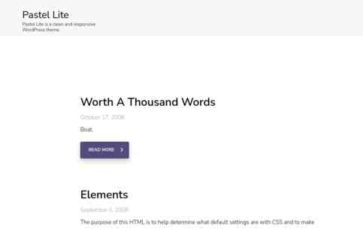 Pastel Lite (screenshot desktop)