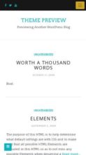 Personal Blogs (screenshot mobile)