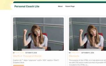 Personal Coach Lite (screenshot desktop)