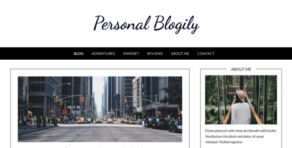 PersonalBlogily (WordPress)