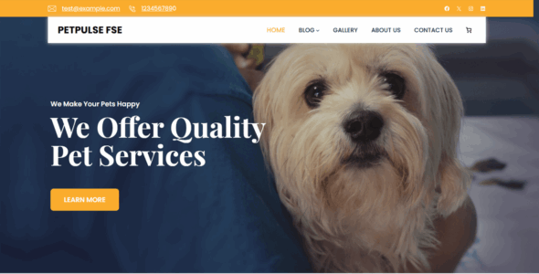 PetPulse FSE (WordPress)