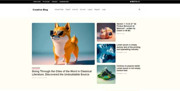 PH Creative Blog (WordPress)