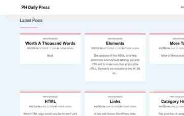 PH Daily Press (screenshot desktop)