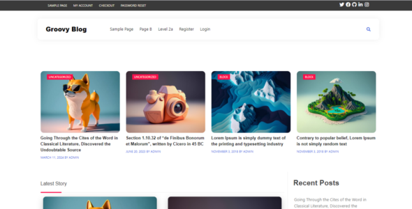 PH Groovy Blog (WordPress)