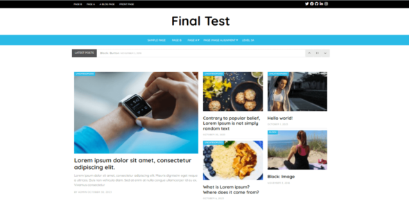 PH News Daily (WordPress)