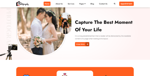 Photographer Magazine (WordPress)