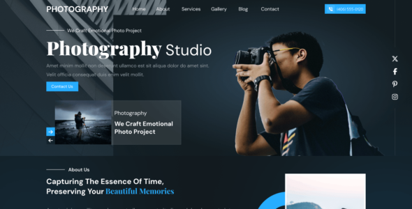 Photography Album (WordPress)