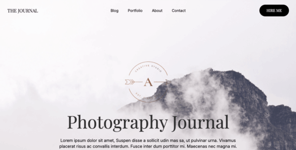 Photography Journal (WordPress)