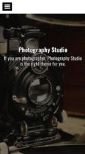 Photography Studio (SEOS Themes) (screenshot mobile)