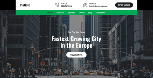 Pin Government (WordPress)