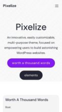 Pixelize (screenshot mobile)