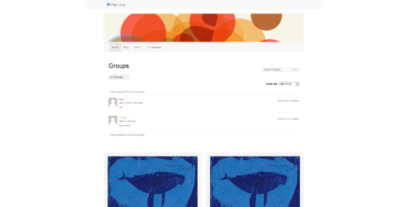 Plain Jane (WordPress)