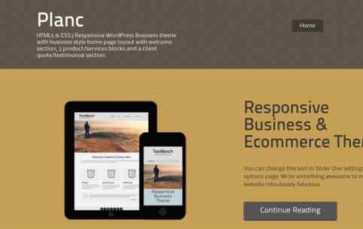 Planc (screenshot desktop)