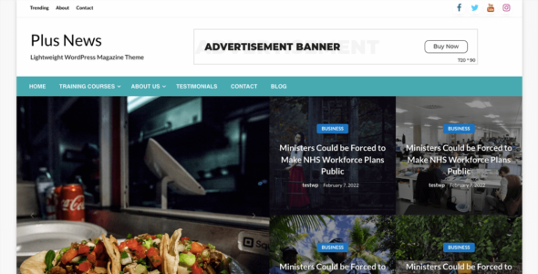 Plus News (WordPress)