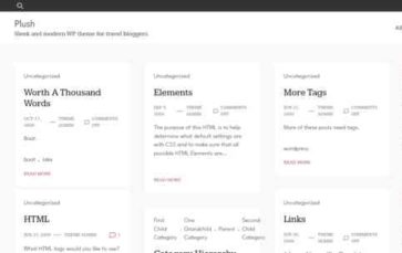 Plush (Graph Themes) (screenshot desktop)