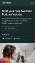 Podcastin (screenshot mobile)