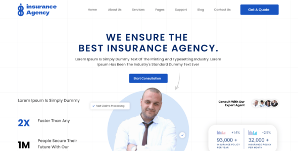 Policyguard Insurance Services (WordPress)