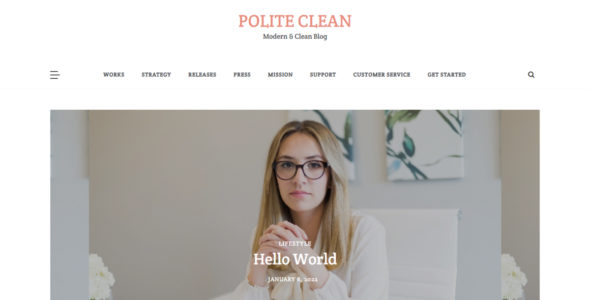 Polite Clean (WordPress)