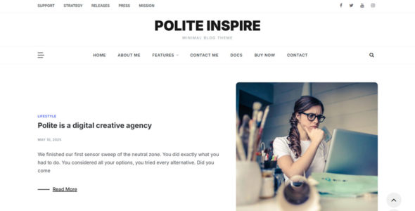 Polite Inspire (WordPress)