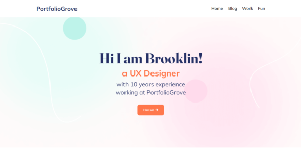 PortfolioGrove (WordPress)