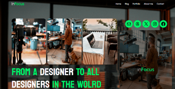 Portifolio inFocus (WordPress)