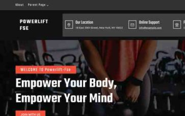 Powerlift FSE (screenshot desktop)