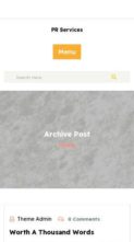 PR Services (screenshot mobile)