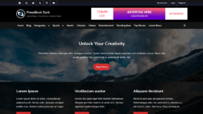 PressBook Dark (WordPress)