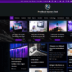 PressBook Masonry Dark (WordPress)