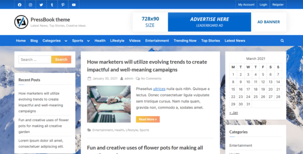 PressBook (WordPress)