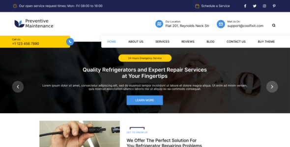Preventive Maintenance (WordPress)