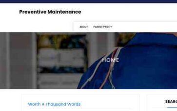 Preventive Maintenance (screenshot desktop)
