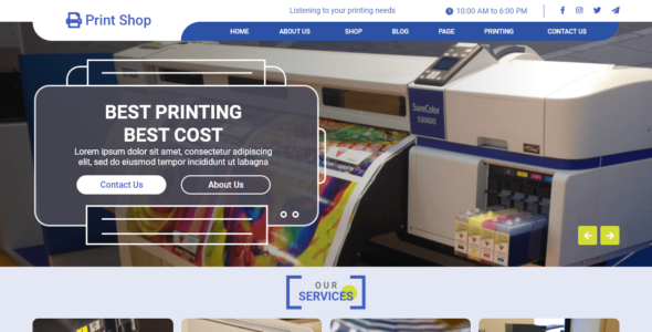 Print Shop (WordPress)