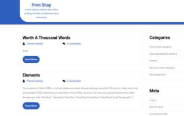 Print Shop (Logical Themes) (screenshot desktop)