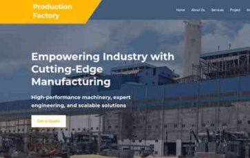 Production Factory (screenshot desktop)