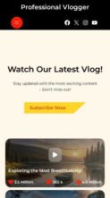 Professional Vlogger (screenshot mobile)