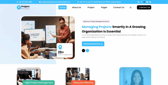 Project Manager (WordPress)