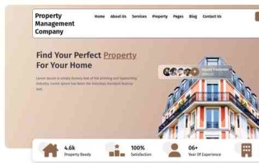 Property Management Company (screenshot desktop)