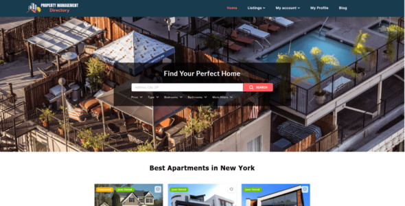 Property Management Directory (WordPress)