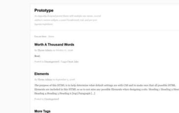 Screenshot Desktop Prototype (Theme Hybrid) (screenshot desktop)