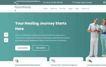 Screenshot Desktop Psychotherapy (screenshot desktop)