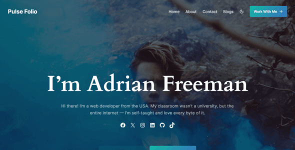 Pulse Folio (WordPress)