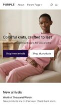 Purple (Automattic) - (screenshot mobile)