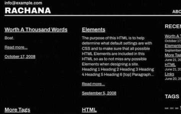 Rachana (screenshot desktop)