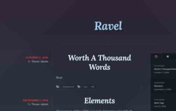 Ravel (screenshot desktop)